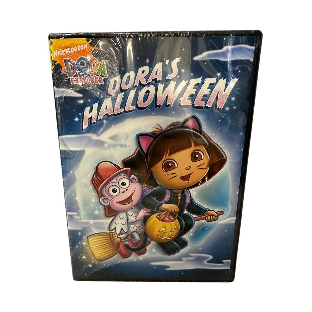 Dora The Explorer Halloween DVD Disc NEW Nickelodeon TV Show W/ Bonus Features